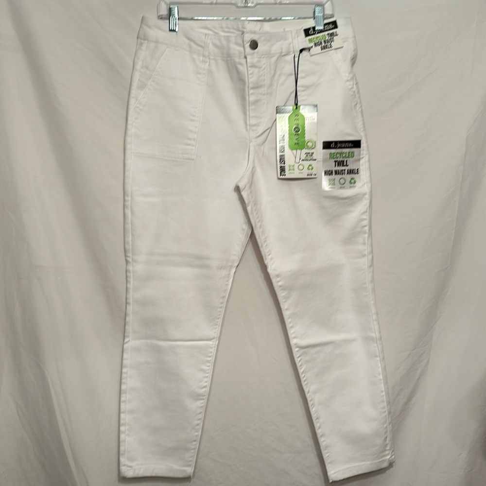 New w tags Ladies size 14 d. Jeans recycled twill high waist ankle